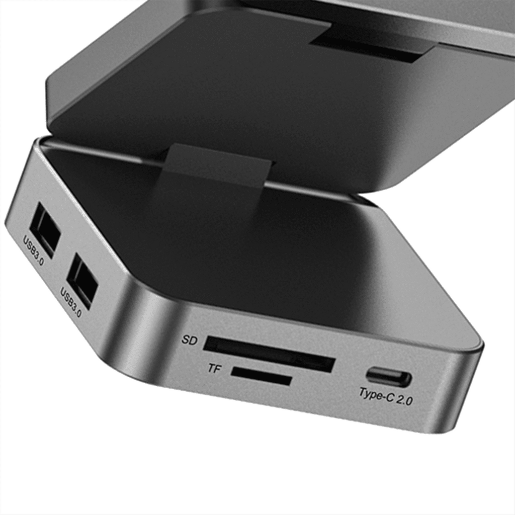 10 in 1 Docking Station Aluminum Alloy Magnetic Suction Charging Hub