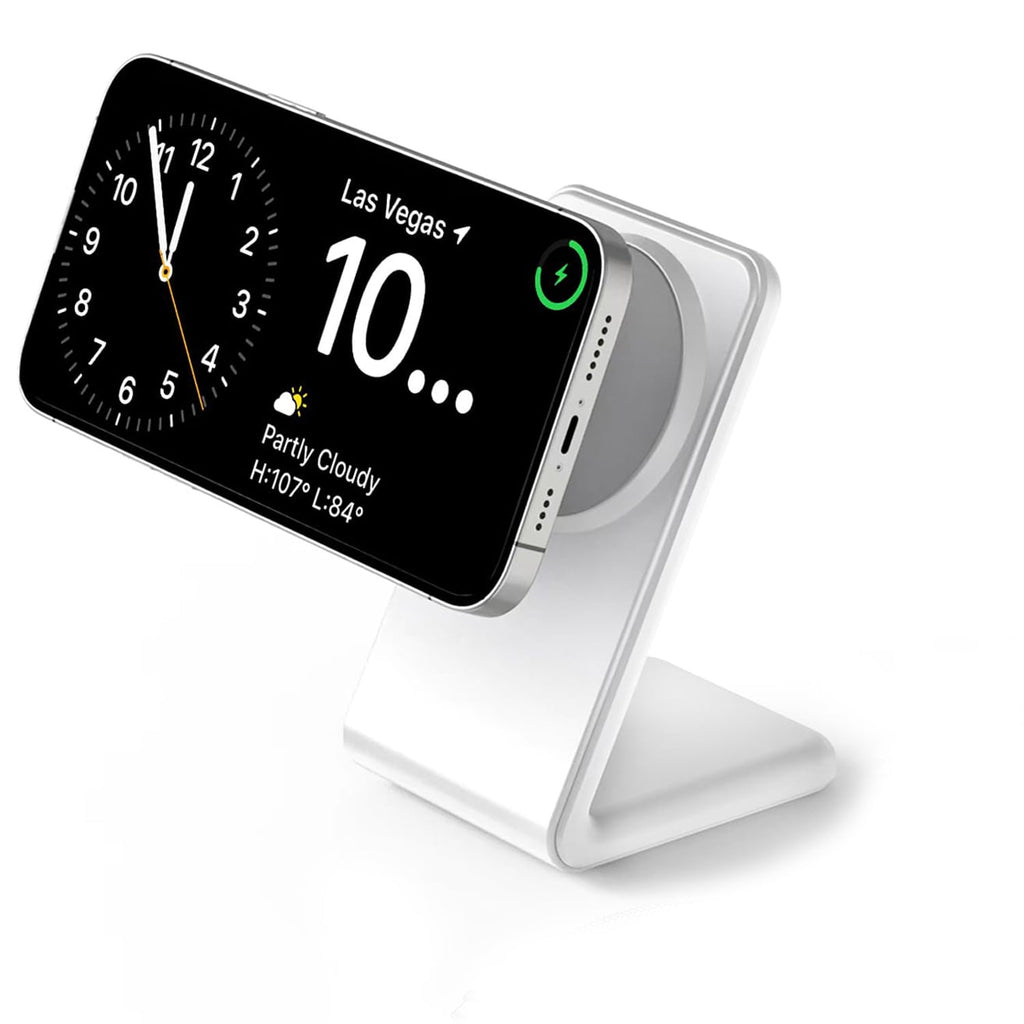 Wireless Charger for MagSafe,Minimalism Magnetic Dock Stand 15W Fast Charging for iPhone 16 15 14 13 12 Pro Max Mini Plus