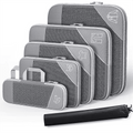 6PCS Compressed Packing Cubes Set, Portable Luggage Organizers, Ideal for Compressed Packing &amp; Suitcase Organization,6 * Travel Packing Cubes,As Shown