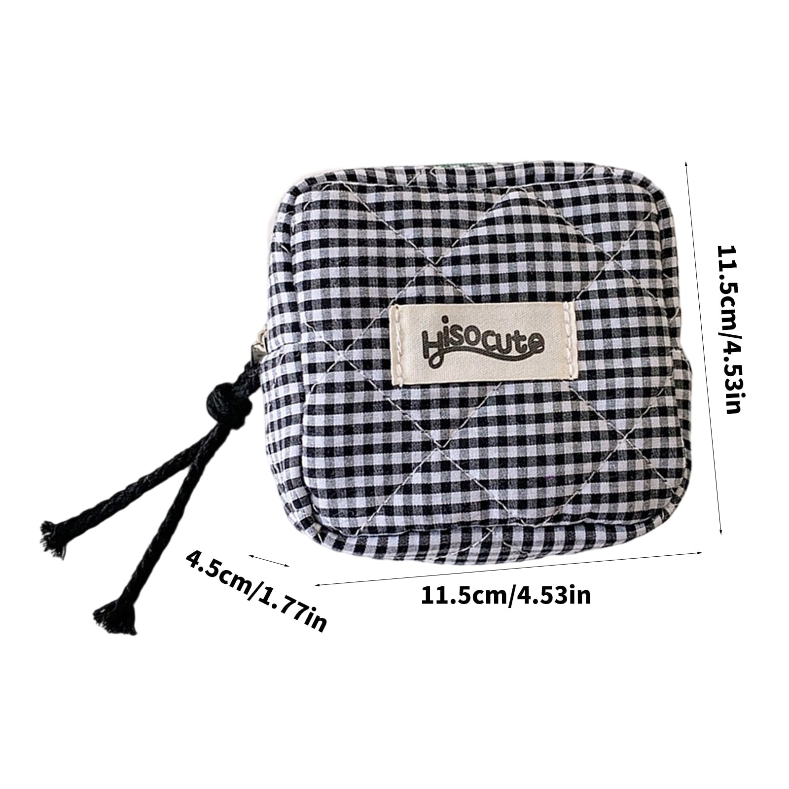 Minis Makeup Bag for Purse Travel Coin Pouches Sanitary Napkin Storage Bag Lipstick Makeup Organizers for School