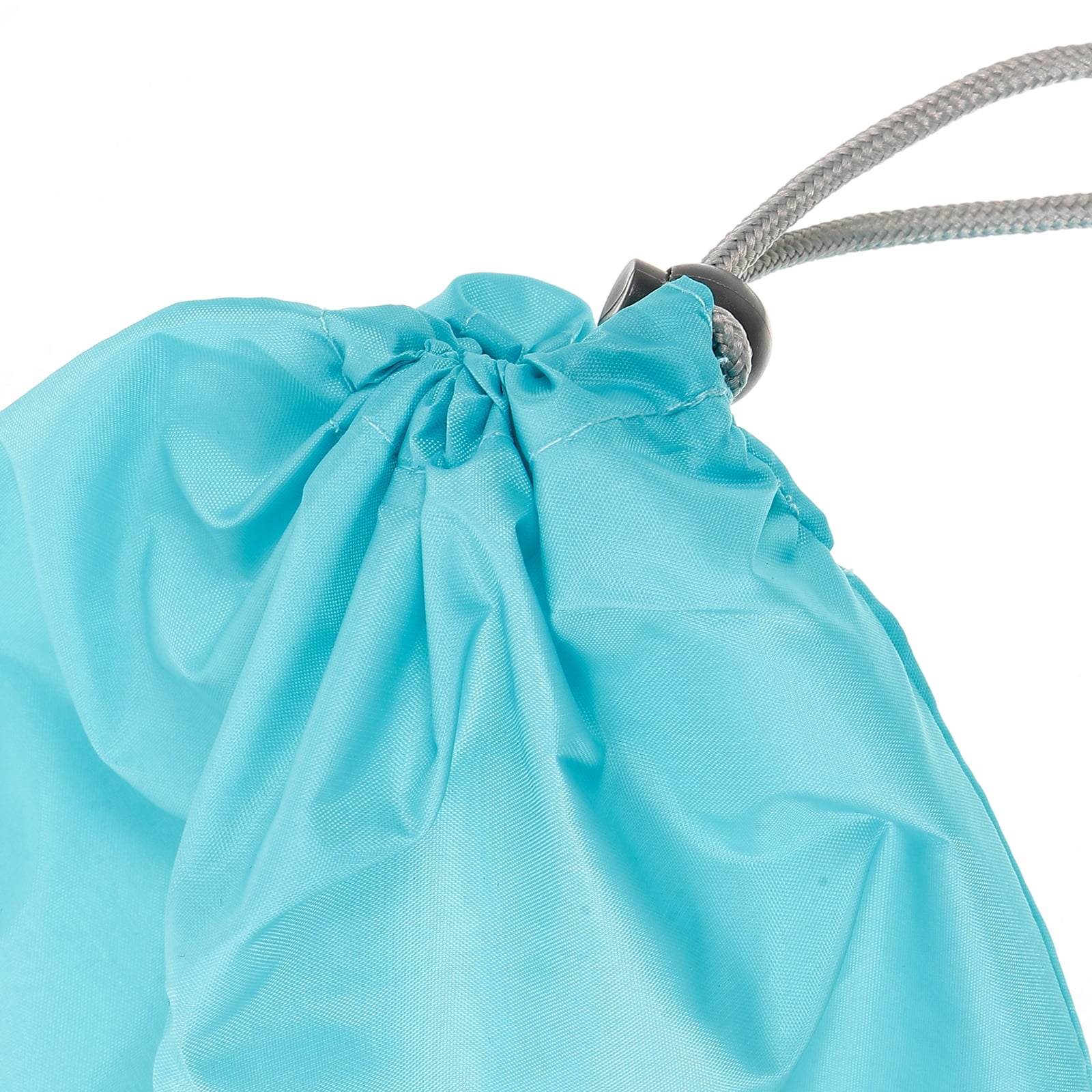 unbranded A Set of 4pcs Universal Outdoor Travel Waterproof Nylon Drawstring Storage Bags Pouches Organizers in Different Sizes (Sky-blue)