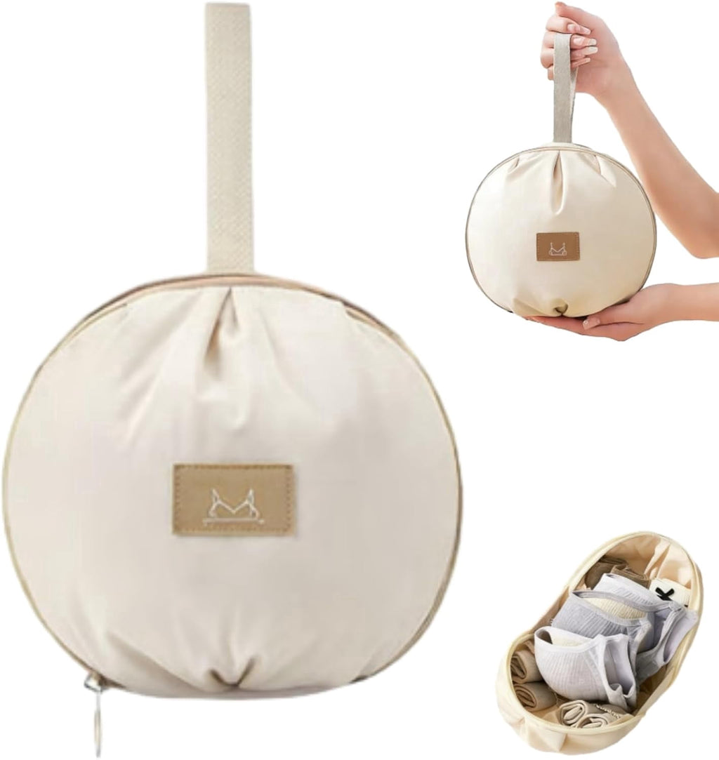 Lingerie Storage Bag Set, Multi-compartment Underwear Organizer Travel Bag, 2026 New Travel Underwear Organizer Bag, Protects Bras &amp; Panties for Travel or Home, Multi-compartment Storage Bag