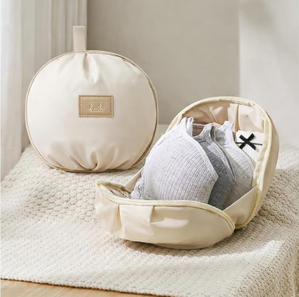 Lingerie Storage Bag Set, Multi-compartment Underwear Organizer Travel Bag, 2026 New Travel Underwear Organizer Bag, Protects Bras &amp; Panties for Travel or Home, Multi-compartment Storage Bag