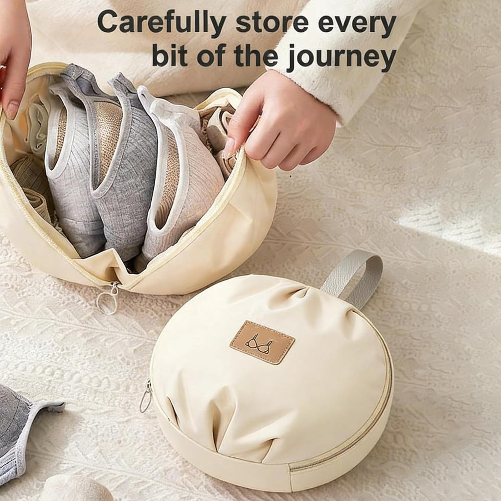 Lingerie Storage Bag Set, Multi-compartment Underwear Organizer Travel Bag, 2026 New Travel Underwear Organizer Bag, Protects Bras &amp; Panties for Travel or Home, Multi-compartment Storage Bag