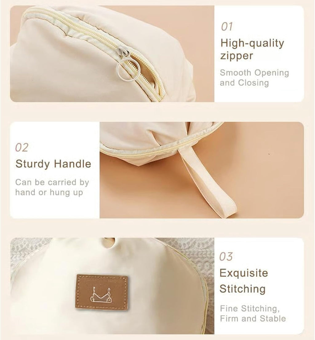 Lingerie Storage Bag Set, Multi-compartment Underwear Organizer Travel Bag, 2026 New Travel Underwear Organizer Bag, Protects Bras &amp; Panties for Travel or Home, Multi-compartment Storage Bag