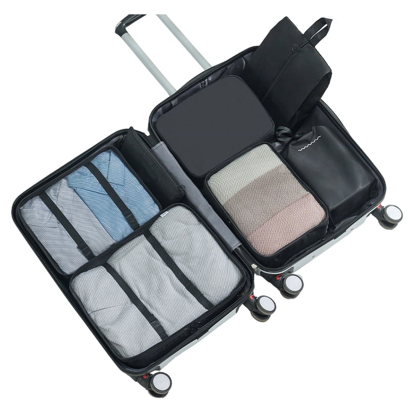 Packing Bags for Travel, Luggage Organizer Bag for Travel Accessories Essentials, Travel Cubes for Carry,