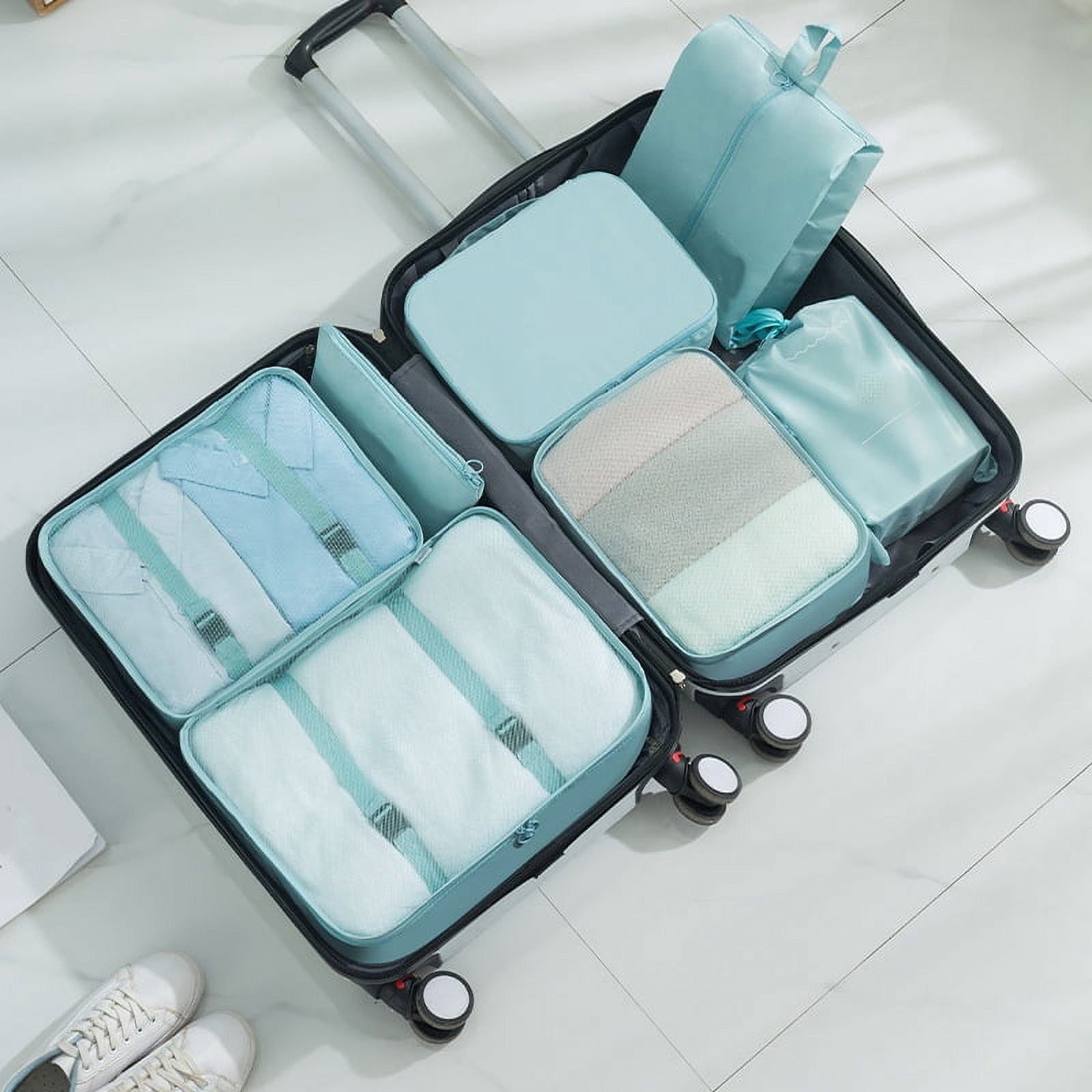 Packing Bags for Travel, Luggage Organizer Bag for Travel Accessories Essentials, Travel Cubes for Carry,