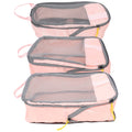 Travel Storage Bag Compression Cubes for Luggage Bags Packing 3 Pcs Three Piece Suit Backpack Oxford Cloth