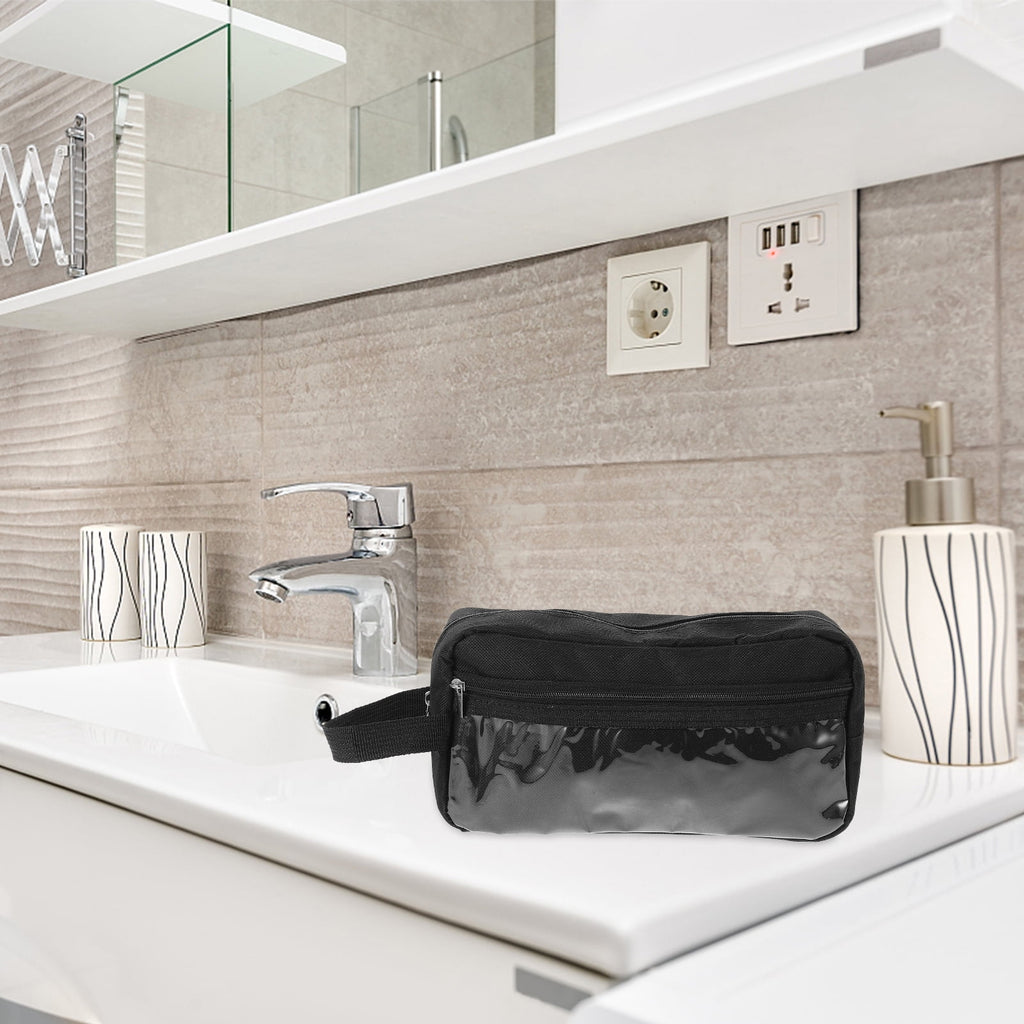 Small Makeup Bag Travel Pouch Toiletries Organizer with Zipper for Women Travel Essential