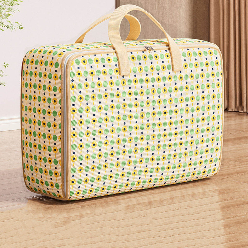 Clothing Storage Bags, Large-Capacity Quilt Moving Packing Bags, Travel Essential Organizers for Bedding and Blankets, Household Storage Wonders with Reinforced Handles
