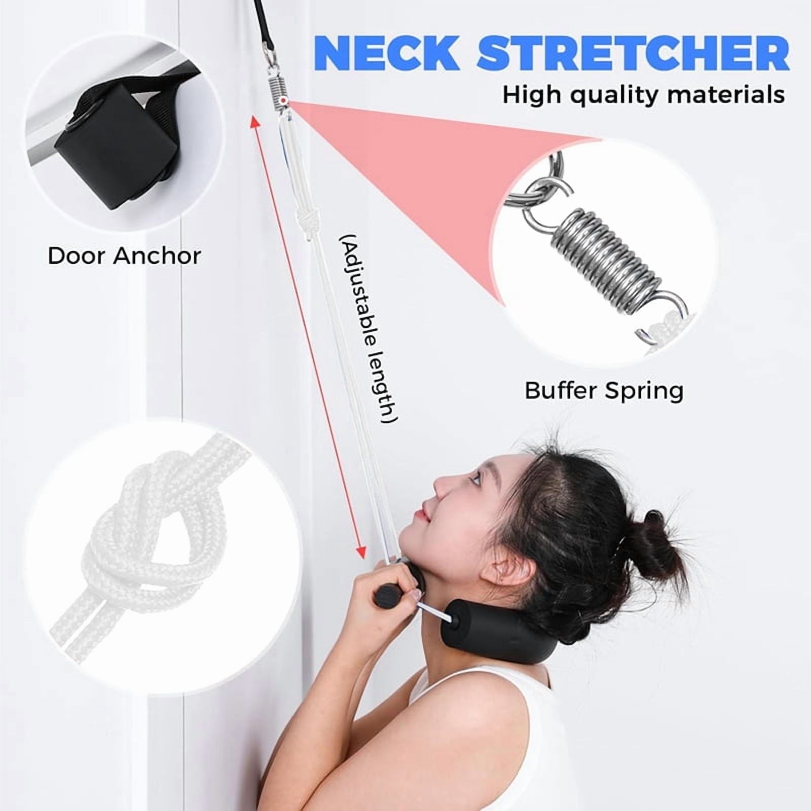 1 x Neck Brace-Black &amp; White