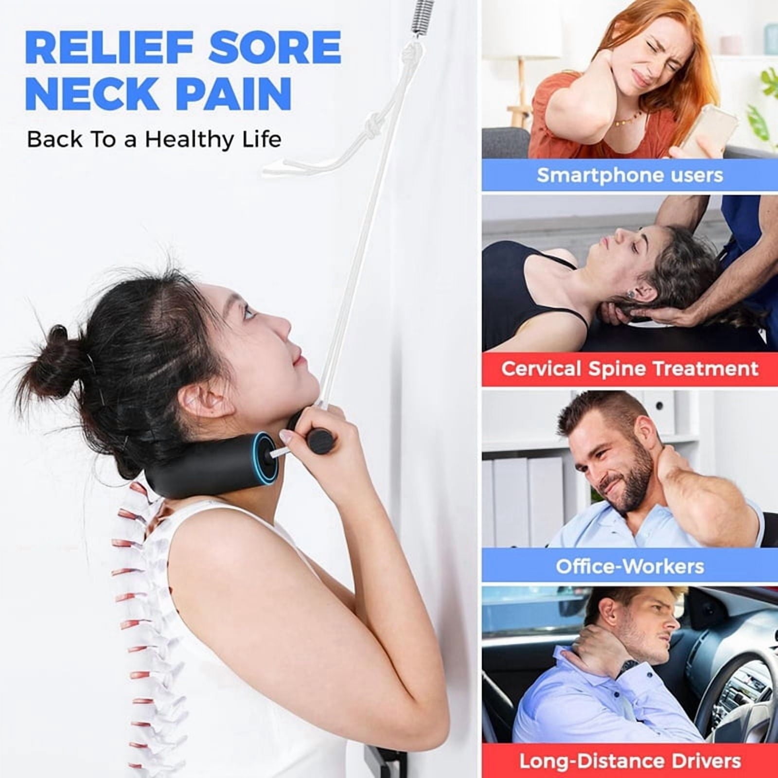 1 x Neck Brace-Black &amp; White