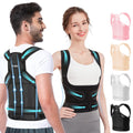 Back Brace Posture Corrector for Women and Men, Shoulder Straightener, Adjustable Full Back Support, Upper and Lower Back Pain Relief - Scoliosis, Hunchback, Hump, Thoracic, Spine Corrector