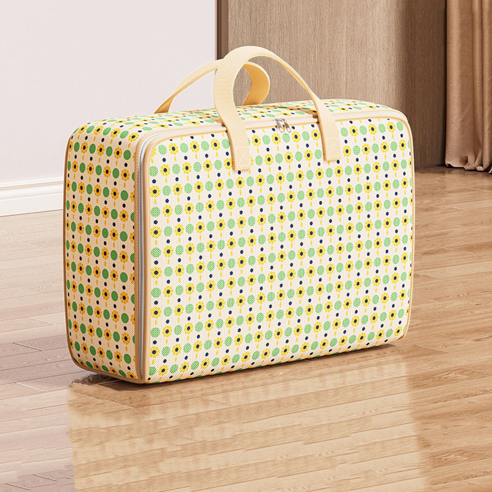Clothing Storage Bags, Large-Capacity Quilt Moving Packing Bags, Travel Essential Organizers for Bedding and Blankets, Household Storage Wonders with Reinforced Handles